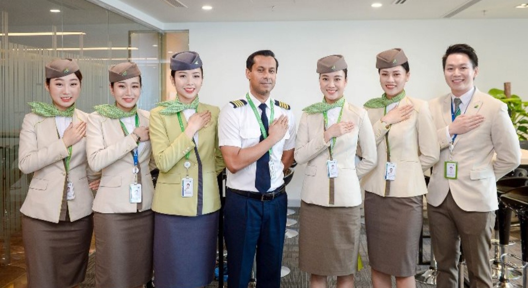 FLy88 quaytay.tv bóng đá Bamboo Airways cho tiếp viên nữ