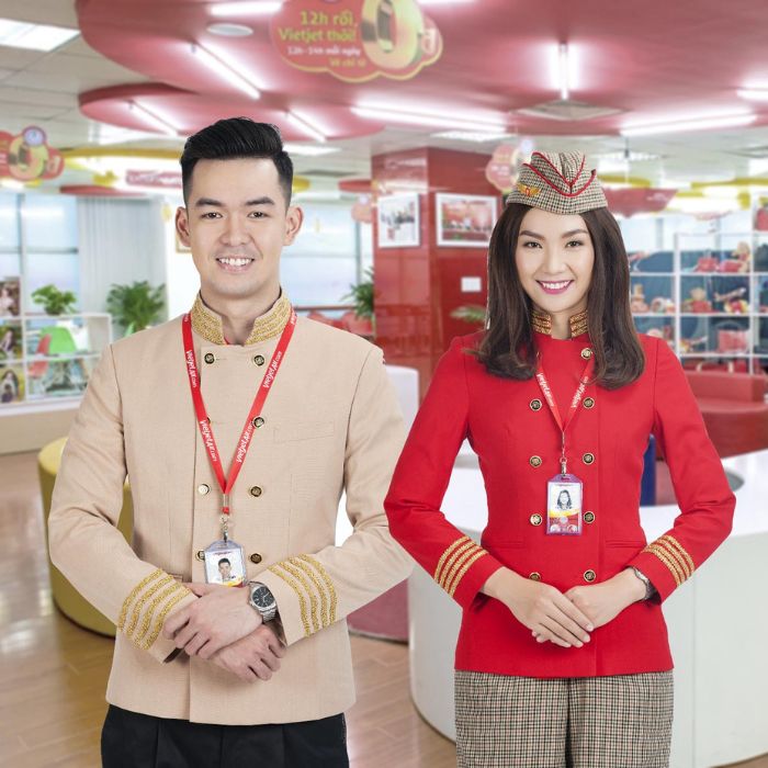 FLy88 quaytay.tv bóng đá mùa đông Vietjet được sử dụng là các mẫu áo vest ngắn và dài cách tân chuyên nghiệp