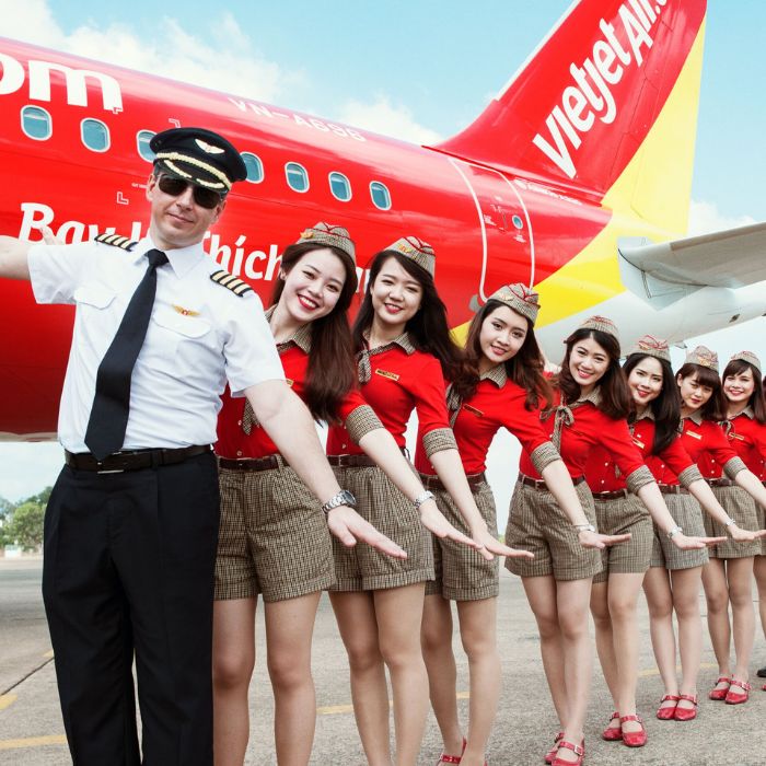 FLy88 quaytay.tv bóng đá tiếp viên hàng không Vietjet Air