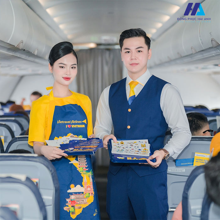 Thiết kế tạp dề Nhà Cái FLY88.COM Xanh Chín, Uy Tín Tặng 188k của nhân viên Vietravel Airlines