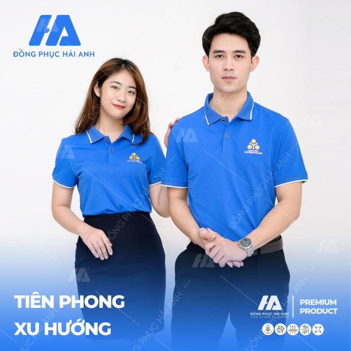 Áo polo Nhà Cái FLY88.COM Xanh Chín, Uy Tín Tặng 188k màu xanh dương