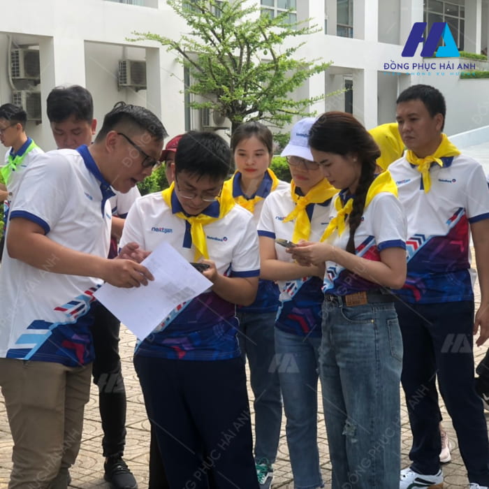 Áo thun quảng cáo sự kiện ngân hàng Vietinbank