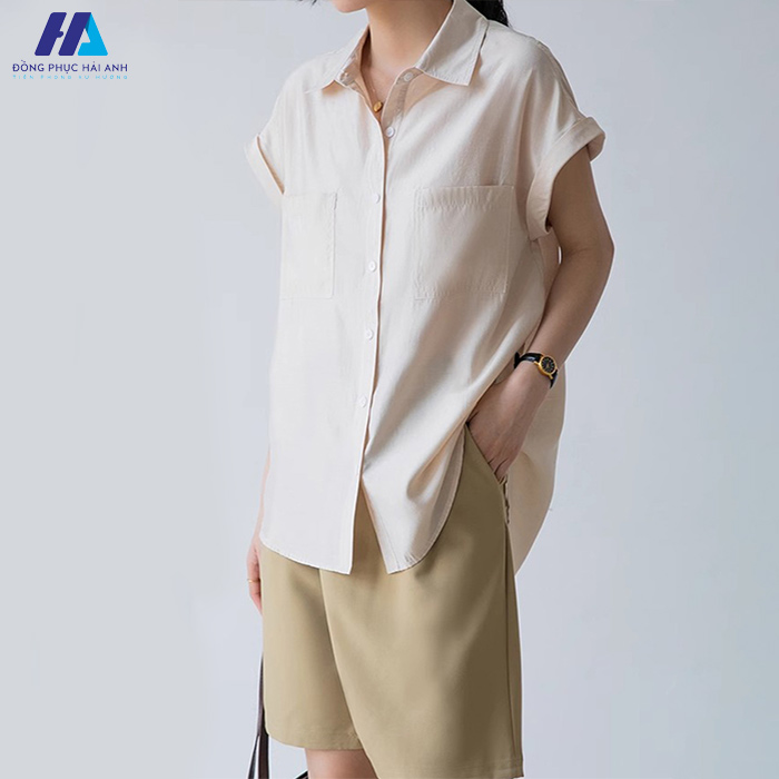 Tham khảo những mẫu áo cộc tay nữ form rộng đẹp, sành điệu