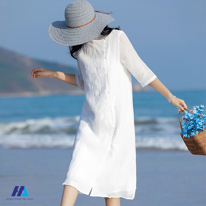 Thiết kế váy dáng suông cân mọi dáng người