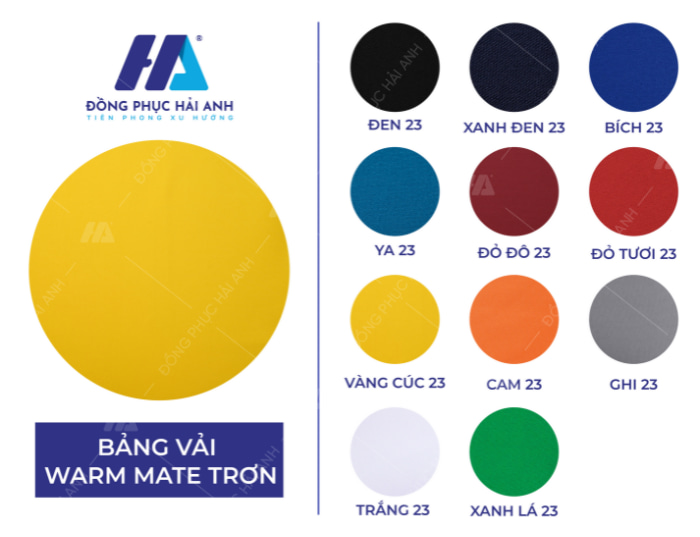 Chi tiết bảng màu áo gió vải Warm Mate trơn- FLY888 Tỷ Lệ Kèo Hấp