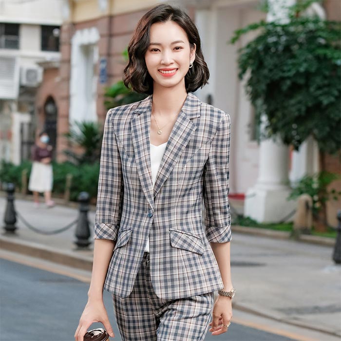 Mẹo lựa chọn mẫu đồ bộ kẻ đẹp phù hợp với dáng người