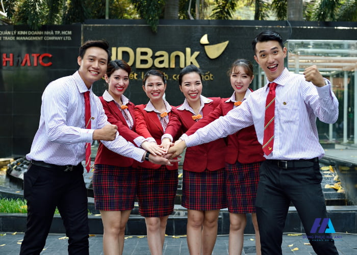 Áo sơ mi nhân viên ngân hàng HDBank lịch sự và sang trọng