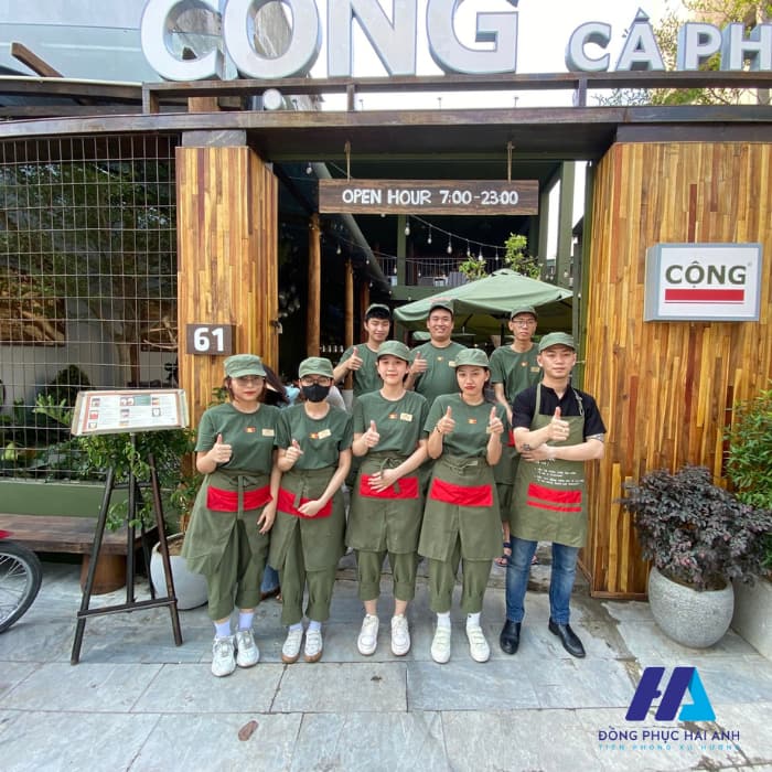 Tạp dề Nhà Cái FLY88.COM Xanh Chín, Uy Tín Tặng 188k là vật dụng không thể thiếu của nhân viên quán cafe