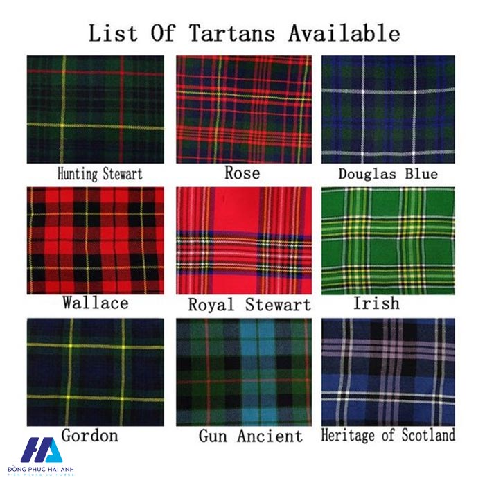 Bảng vải Flannel rất đa dạng về màu sắc và họa tiết