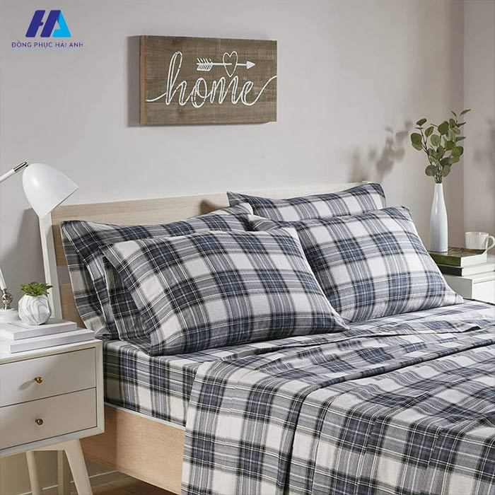 Sử dụng vải Flannel để làm vật dụng nội thất, đồ trang trí