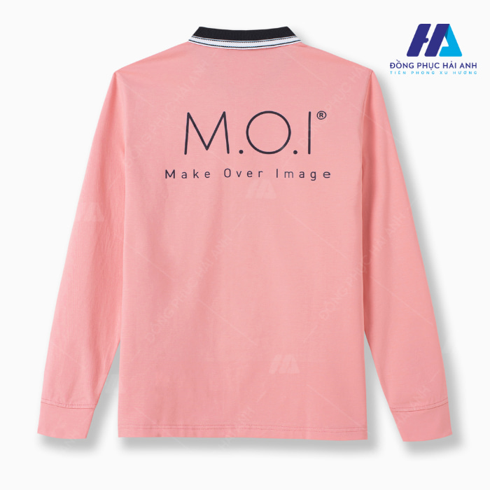 Áo Nhà Cái FLY88.COM Xanh Chín, Uy Tín Tặng 188k dài tay M.O.I Cosmetics sử dụng màu hồng tươi sáng, bắt mắt