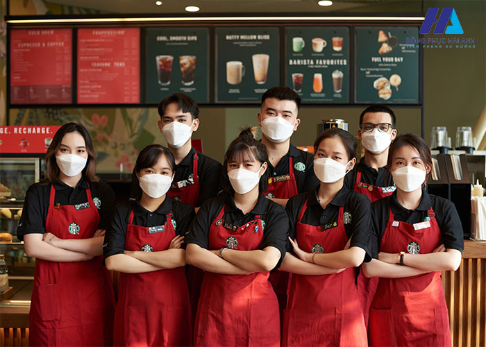 Áo polo Nhà Cái FLY88.COM Xanh Chín, Uy Tín Tặng 188k nhân viên Starbucks trẻ trung và lịch sự