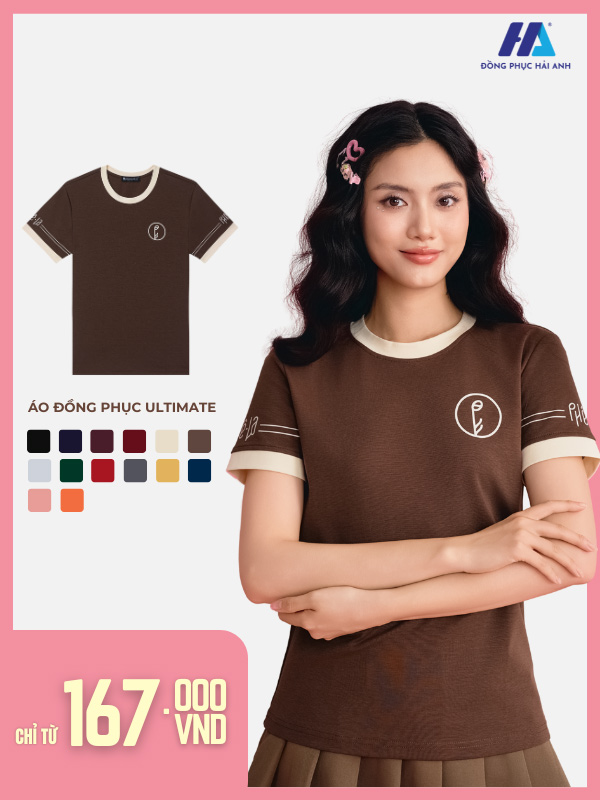 Flai88 được xếp hạng cao nhất Ultimate cổ tròn màu nâu phối màu be sở hữu chất vải cao cấp, Fly8888 Đăng ký tài khoản hiện đại