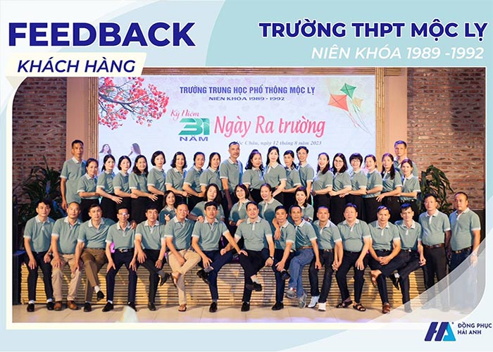 Feedback Nhà Cái FLY88.COM Xanh Chín, Uy Tín Tặng 188k họp lớp Trường THPT Mộc Lỵ 