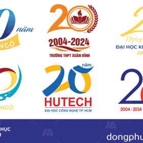 logo kỷ niệm 20 năm ra trường- Nhà Cái FLY88.COM Xanh Chín, Uy Tín Tặng 188k Flai88 cá cược thể thao
