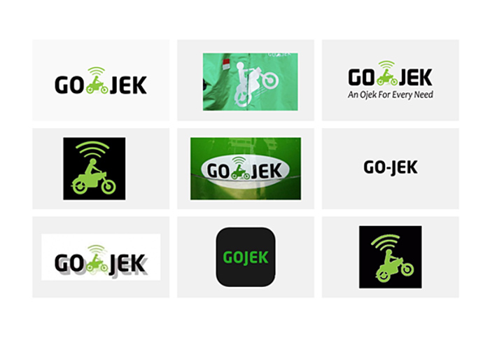 Sự thay đổi của logo Gojek qua từng thời kỳ 