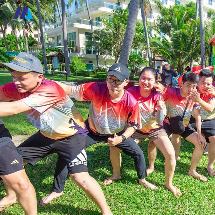 Cá tính và độc đáo với các mẫu áo team building của MoMo 