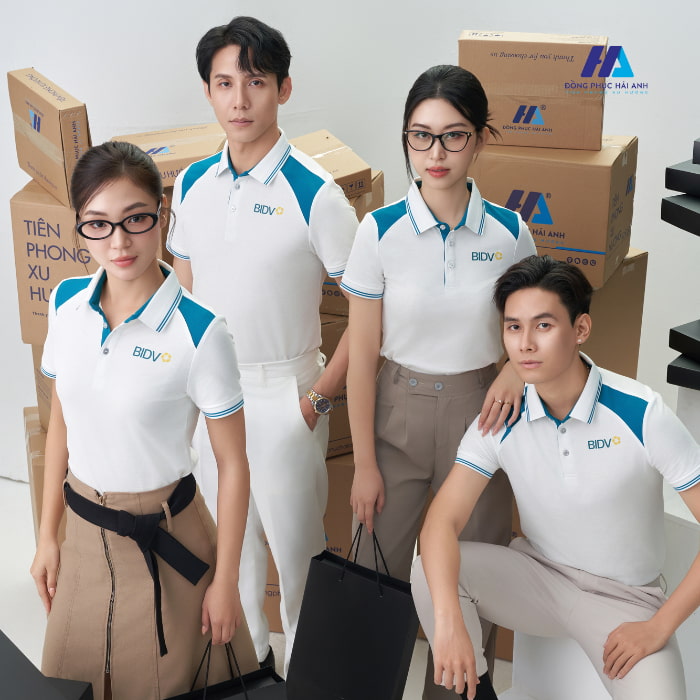Mẫu Áo Polo Fly88 là nhà cái nổi bật đặc biệt uy tín trong lĩnh vực cá cược trực tuyến tại Việt Nam Ngân Hàng BIDV Màu trắng phối xanh lý- Nhà Cái FLY88.COM Xanh Chín, Uy Tín Tặng 188k Flai88 cá cược thể thao