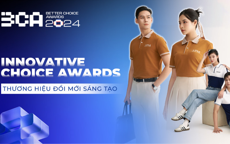 Trang chính thức của nhà cái FLY88 hạng mục Innovative Choice Awards - Thương hiệu đổi mới sáng tạo trong lĩnh vực Thời trang.