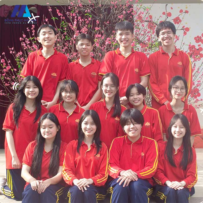FLy88 quaytay.tv bóng đá thể dục trường THPT Kim Liên với sắc đỏ tự tin