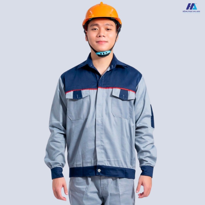 Bộ đồ bảo hộ lao động 09 mang đến diện mạo lịch sự và ấn tượng