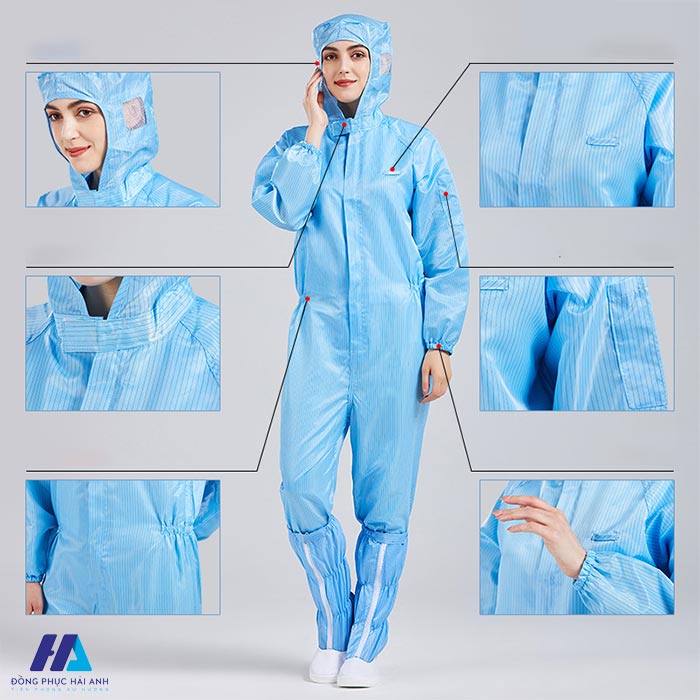 Tổng hợp các mẫu quần áo bảo hộ ngành thực phẩm chất lượng