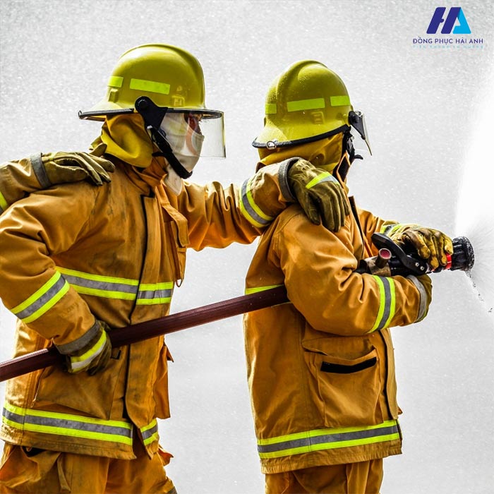 Mẫu quần áo bảo hộ lao động phòng cháy chữa cháy