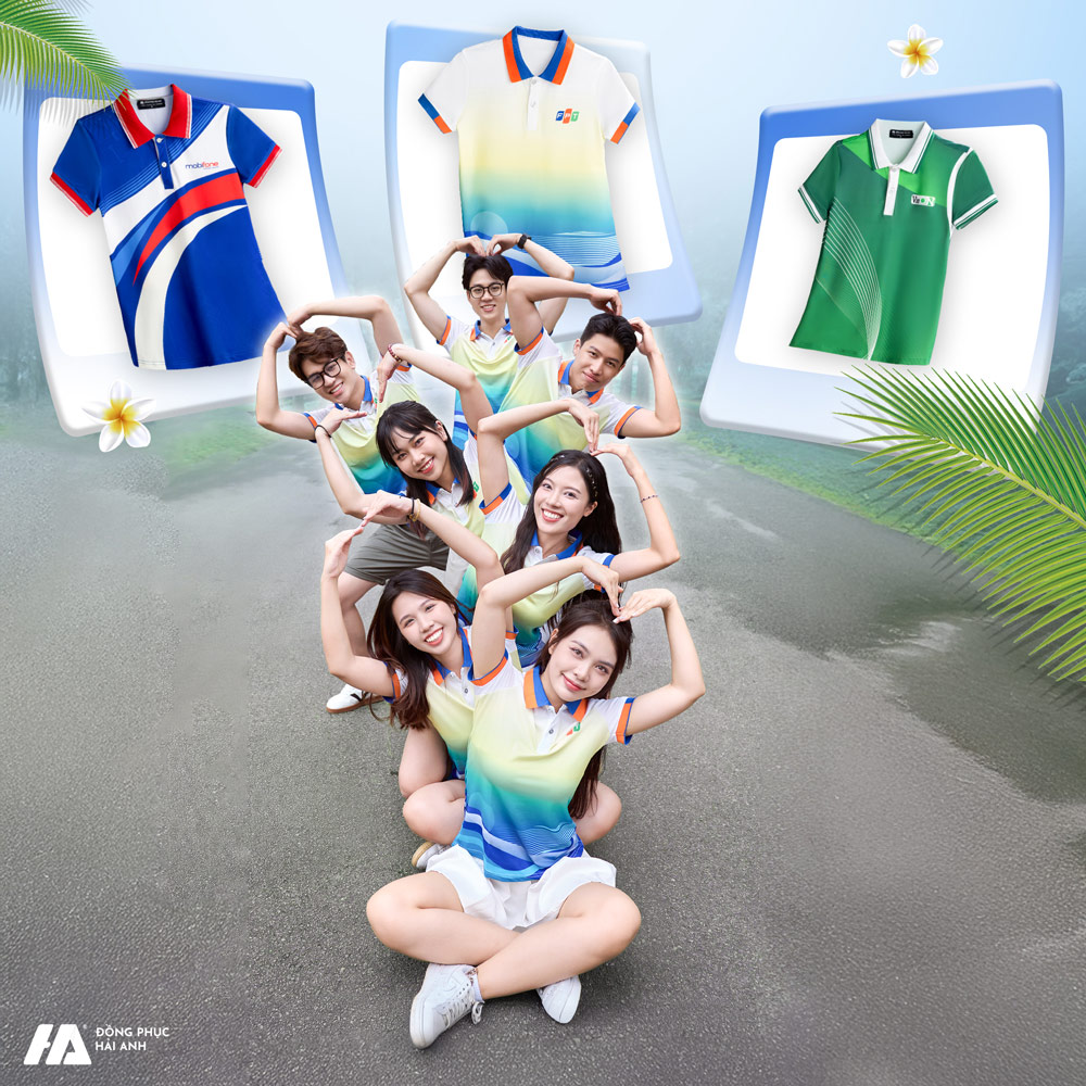 Thiết kế áo mát mẻ dành riêng cho các hoạt động team building ngoài trời 
