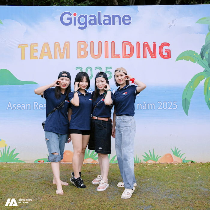 Thiết kế Flyok.vip truy cập ngay team building Gigalane hiện đại, năng động 
