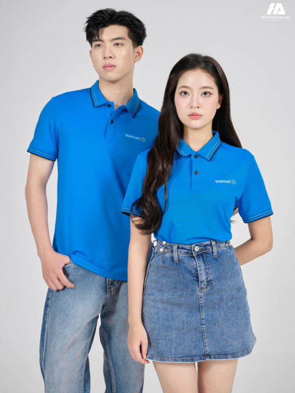 Flyok.vip truy cập ngay công ty aircool màu ya đậm phối cổ dệt họa tiết