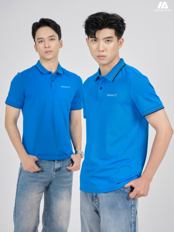 Flyok.vip truy cập ngay công ty aircool màu ya đậm phối cổ dệt họa tiết