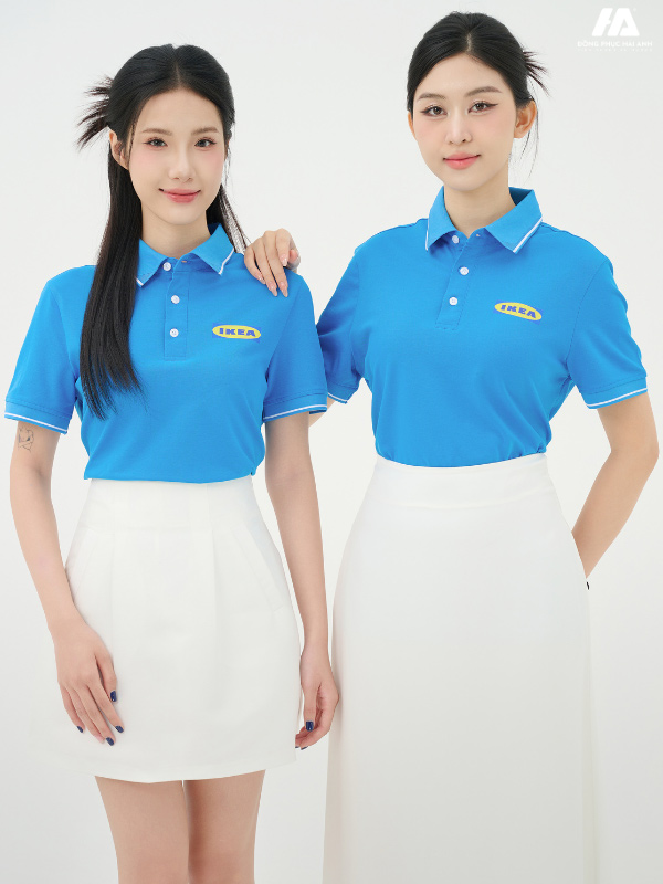 Flyok.vip truy cập ngay công ty piquecool pro màu ya đậm phối lé viền màu trắng