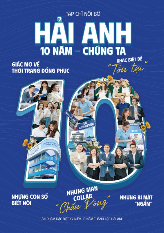 ấn phẩm đặc biệt 10 năm hải anh