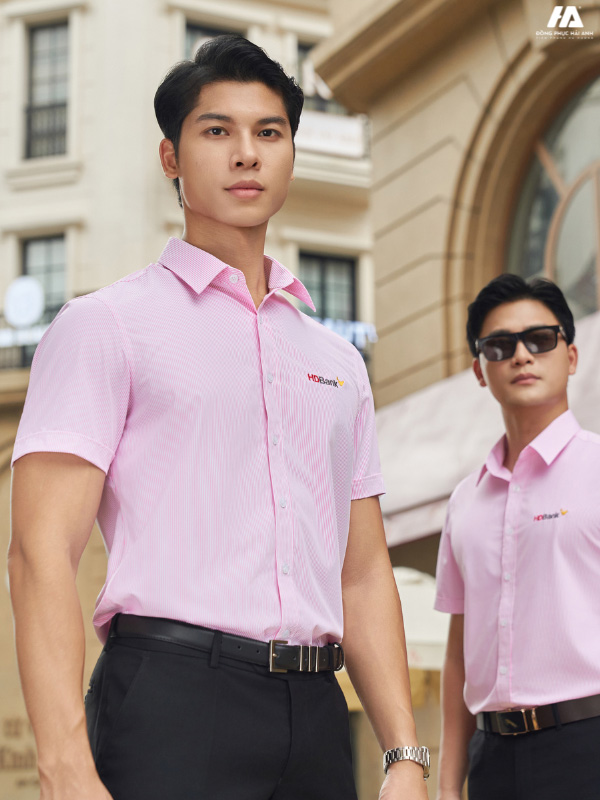 Áo sơ mi Nhà Cái FLY88.COM Xanh Chín, Uy Tín Tặng 188k Trang Chủ Fly88.Com Uy Tín Đẳng Cấp Số 1 Châu Á ngắn tay kẻ hồng HD Bank