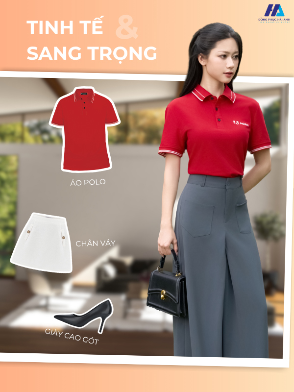 Bật mí những cách phối đồ với Flyok.vip truy cập ngay công ty Prime Cotton 03 màu đỏ