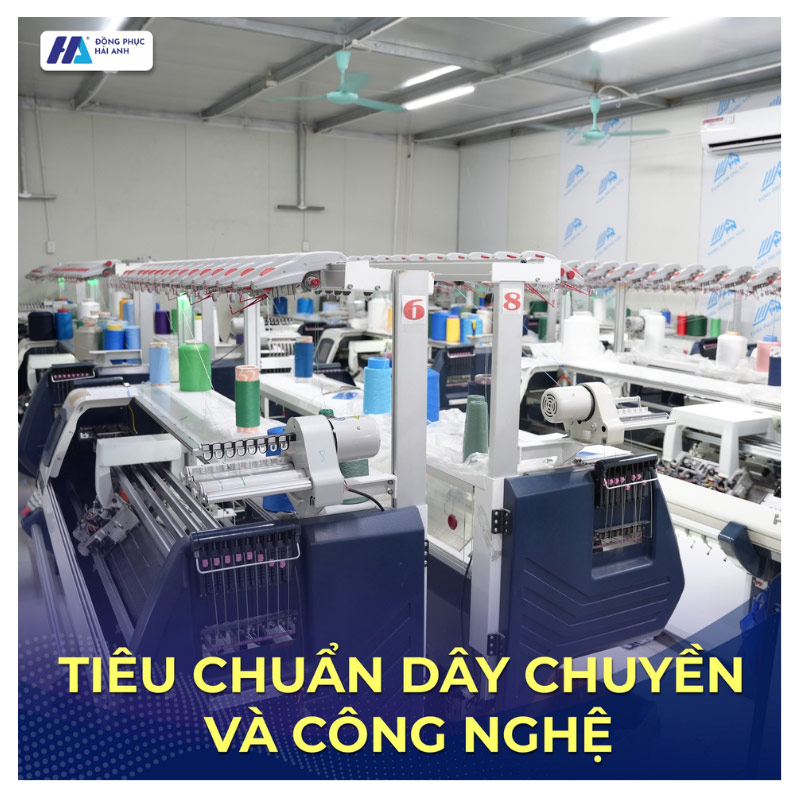 Đạt tiêu chuẩn dây chuyền và công nghệ