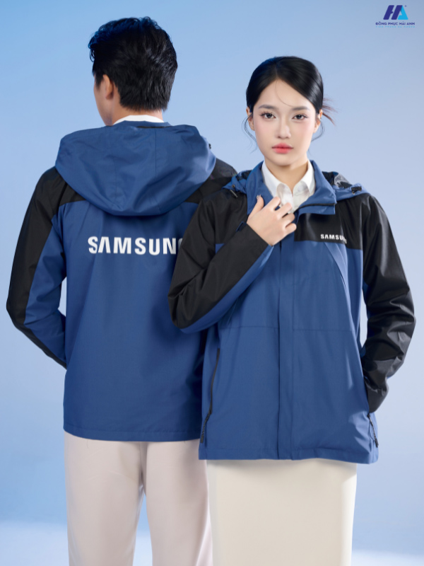 Áo khoác gió Nhà Cái FLY88.COM Xanh Chín, Uy Tín Tặng 188k Windbreaker 02 màu xanh đá phối xanh đen