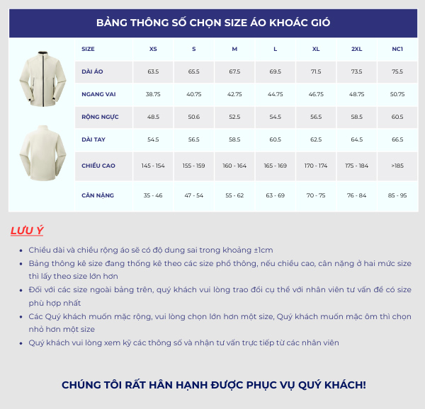 Bảng size áo khoác Nhà Cái FLY88.COM Xanh Chín, Uy Tín Tặng 188k công ty trắng phối đen đa dạng, hợp với mọi vóc dáng