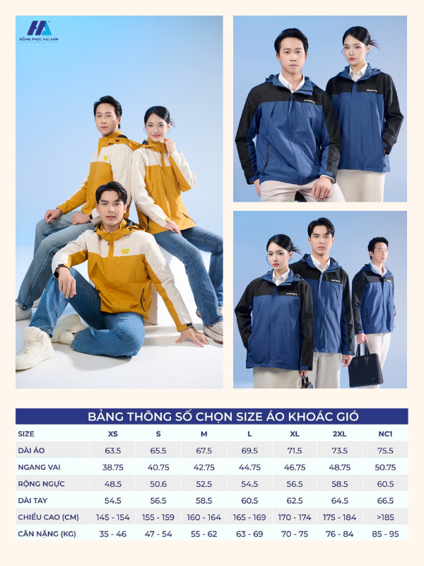 Chi tiết bảng size áo khoác Nhà Cái FLY88.COM Xanh Chín, Uy Tín Tặng 188k màu xanh đá phối xanh đen