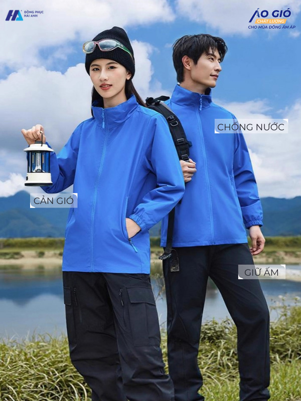 Áo khoác gió Nhà Cái FLY88.COM Xanh Chín, Uy Tín Tặng 188k màu bích trơn có thiết kế tinh gọn, gam màu chuyên nghiệp