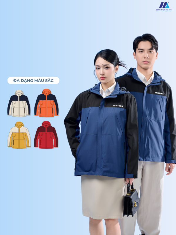 Gam màu xanh đá - xanh đen trung tính, lịch lãm của áo khoác Nhà Cái FLY88.COM Xanh Chín, Uy Tín Tặng 188k