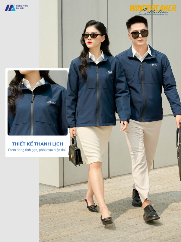 Thiết kế áo gió chú trọng đến tính tiện lợi và trải nghiệm của người mặc