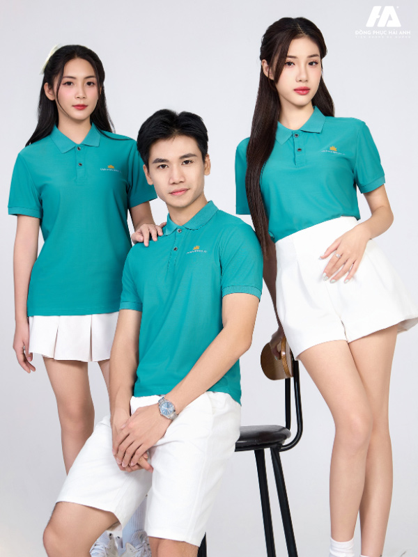 Áo polo Nhà Cái FLY88.COM Xanh Chín, Uy Tín Tặng 188k Vietnam Airlines màu xanh lý