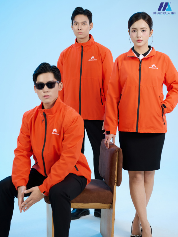 áo khoác gió Nhà Cái FLY88.COM Xanh Chín, Uy Tín Tặng 188k công ty wb01 màu cam