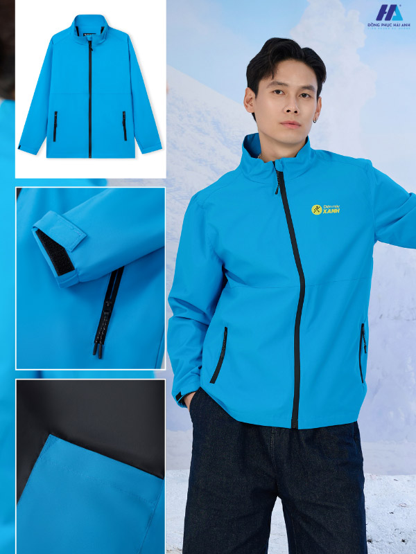 Áo gió Nhà Cái FLY88.COM Xanh Chín, Uy Tín Tặng 188k thiết kế theo form unisex phù hợp với mọi vóc dáng