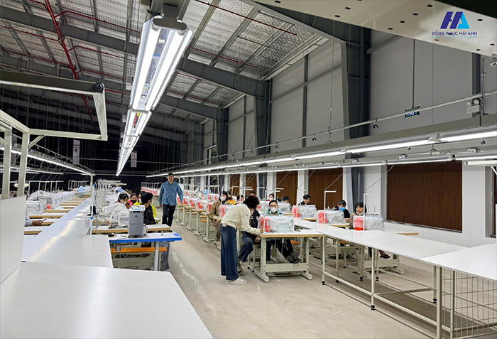 Xưởng may tại Hà Trung có tổng quy mô diện tích 10.000m2