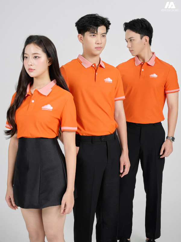 Áo thun Nhà Cái FLY88.COM Xanh Chín, Uy Tín Tặng 188k công ty Coolmate 2 màu cam