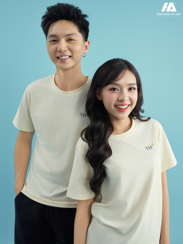 Áo thun Nhà Cái FLY88.COM Xanh Chín, Uy Tín Tặng 188k cổ tròn Hacool màu kem cheese